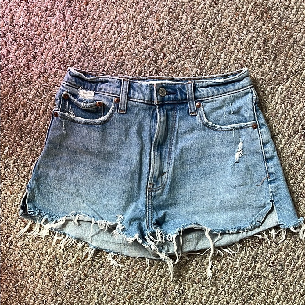 Denim Distressed Women's Shorts